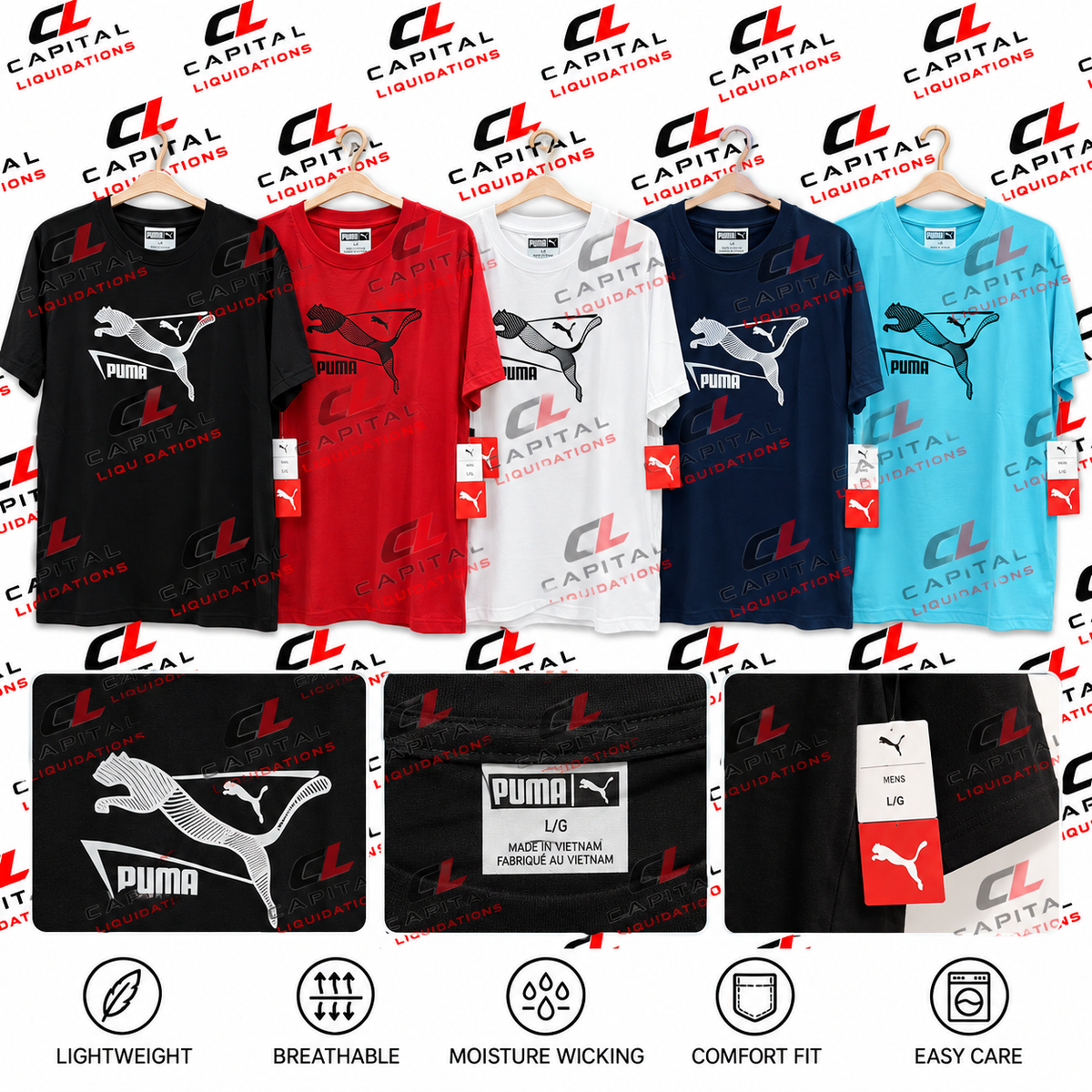 Puma Men's Dri-Fit Printed T-Shirt
