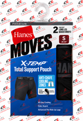 Hanes Men's 2 Pack Long Leg Boxer Brief 1st Quality
