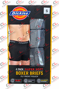 Dickies Men's 4 Pack Boxer Brief